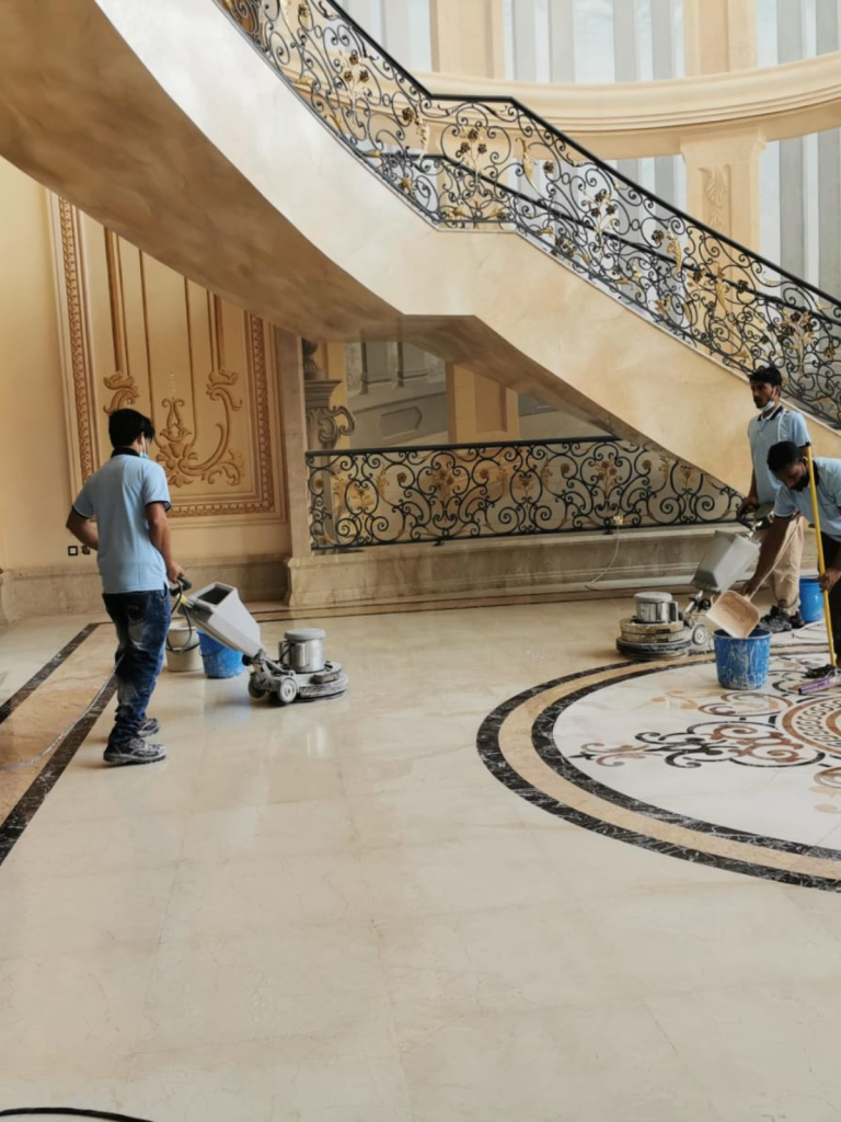 طريقة تنظيف الرخام الصناعي من البقع